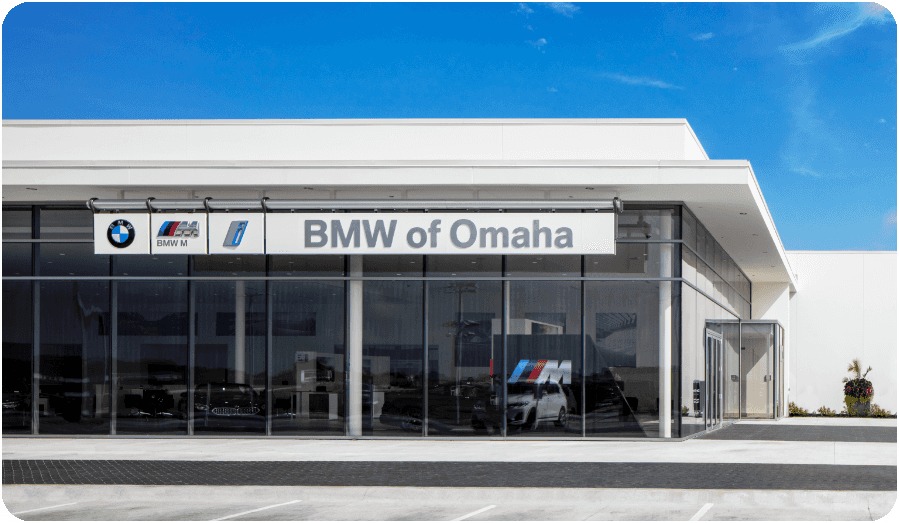 BMW of Omaha dealership building