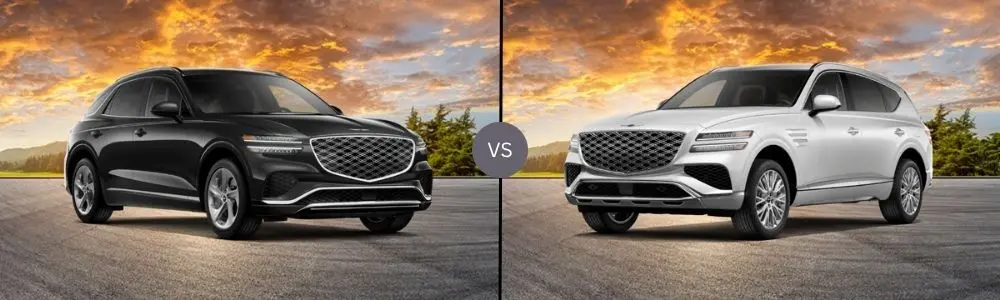Compare 2026 Genesis GV70 vs. 2026 Genesis GV80