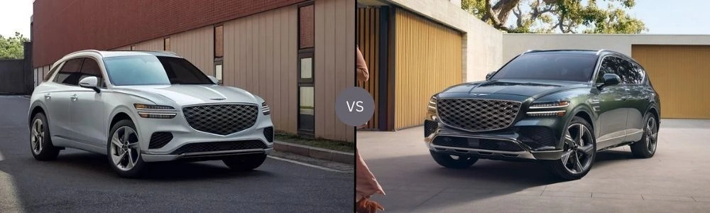 Compare 2026 Genesis GV70 vs. 2026 Genesis GV80