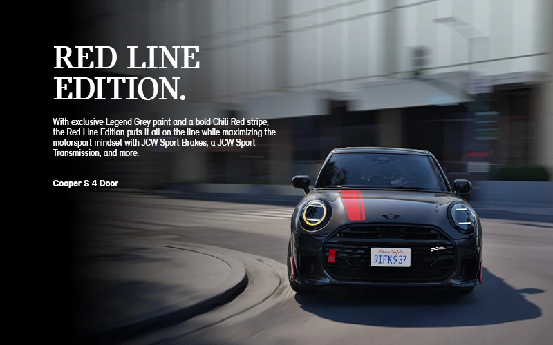 Front profile of 2026 Cooper S 4 Door