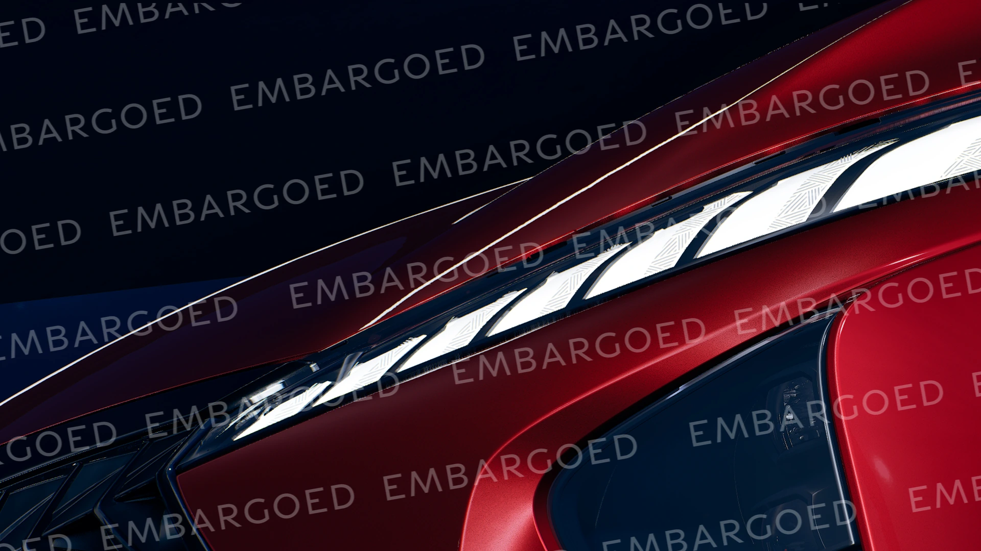 Bold lines and sport-inspired front end