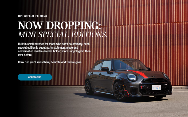Front and side profile of 2026 Cooper S 4 Door