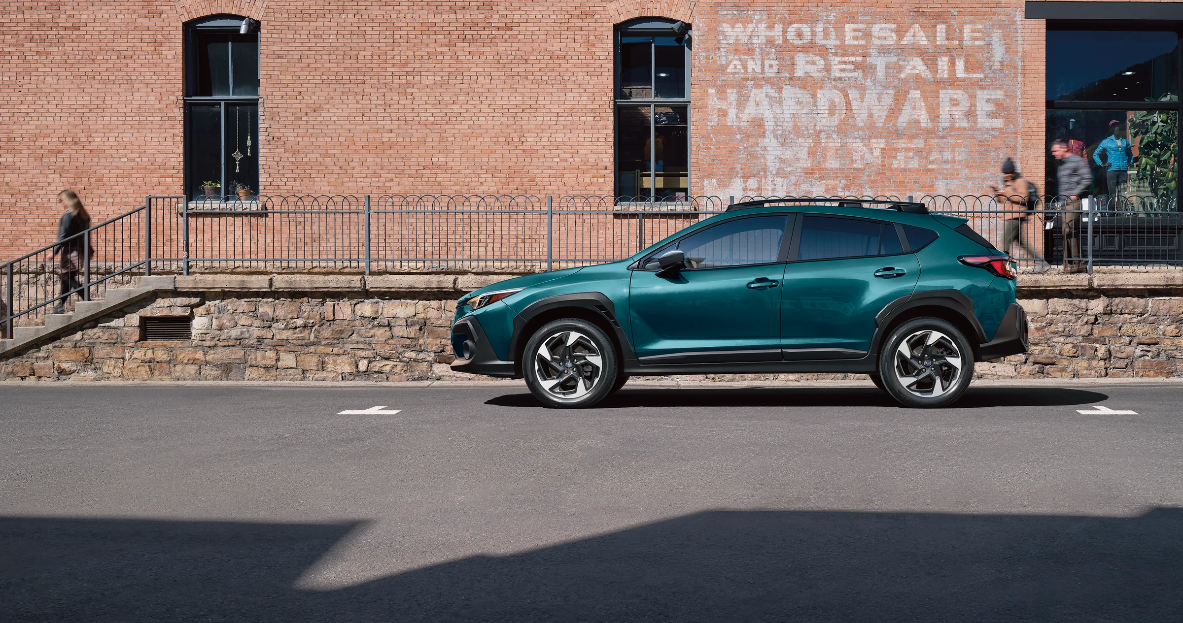 Left-facing 2027 Subaru Crosstrek Compact SUV.