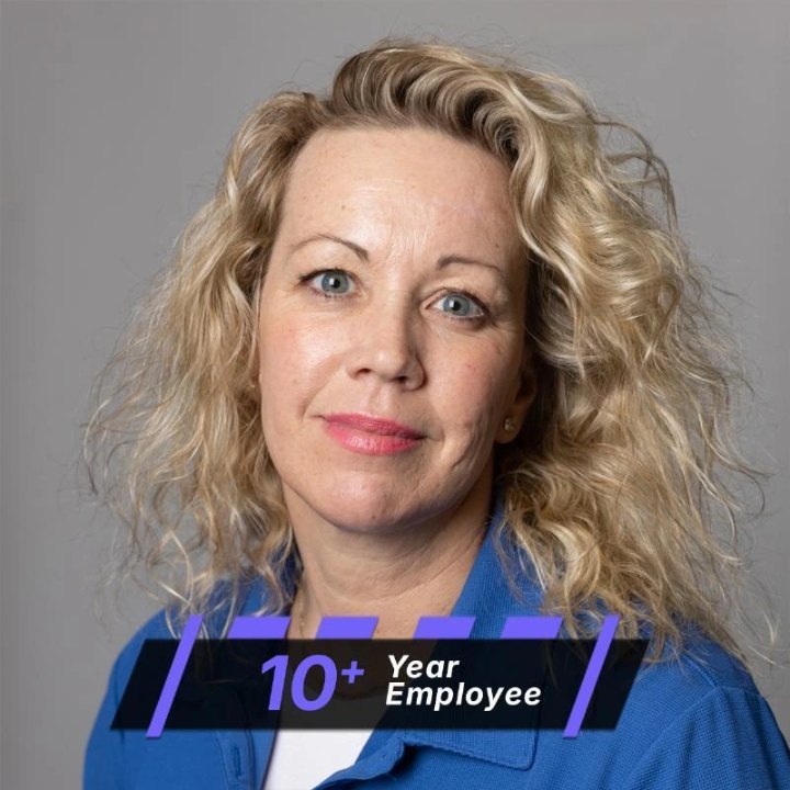 Lori Vona, Mobile Service Coordinator at Tom's Ford in Keyport, NJ, a ten-year member of the team