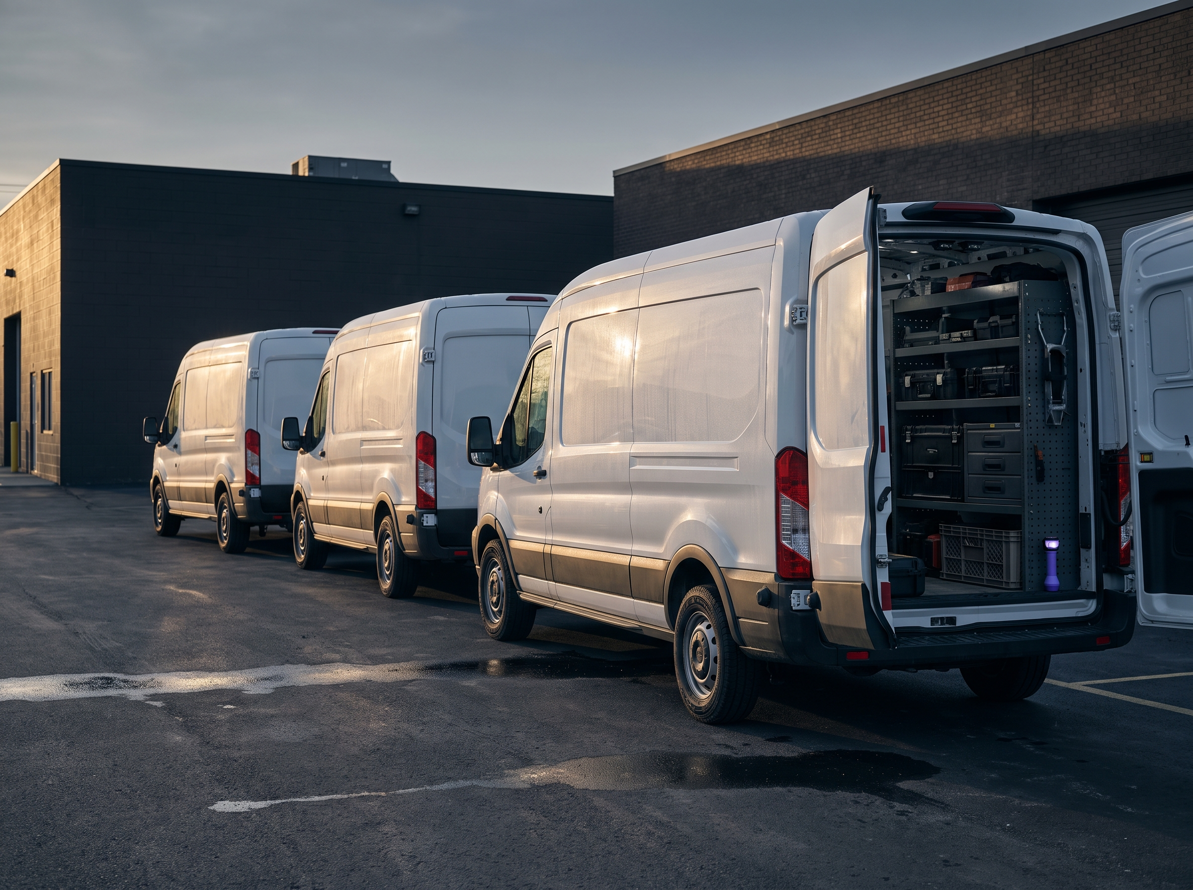 Ford Transit cargo vans qualifying for the Section 179 deduction at Tom's Ford, Keyport NJ
