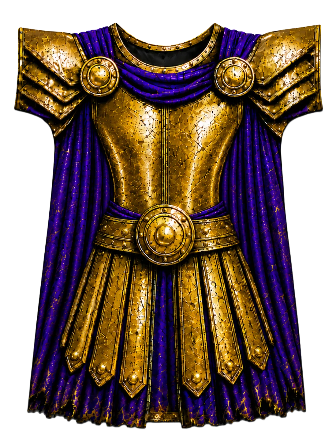 Warrior gown female gladiator armor design