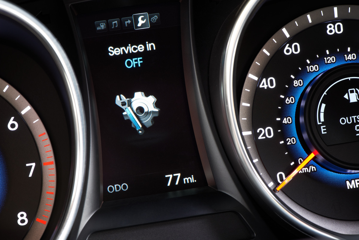 Hyundai digital instrument cluster
