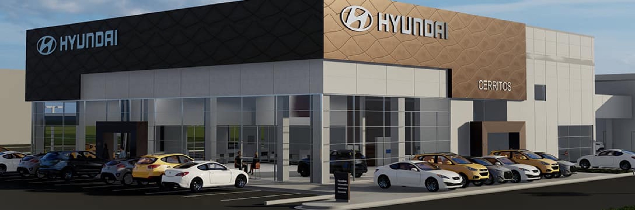 Hyundai dealership exterior