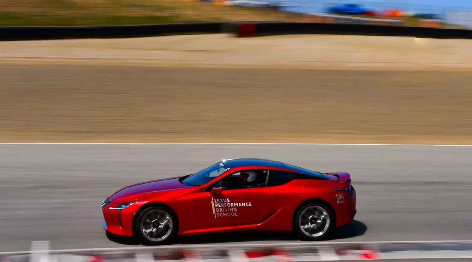 Instructor and driver at Lexus Performance Driving School