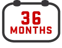 36-month EV Pre-Paid Maintenance availability icon